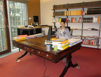 Am Schreibtisch von Carlo Schmid (23.10.2012)