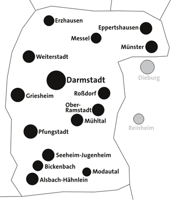 Gemeinden im Wahlkreis 186