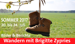 Wandern mit Brigitte Zypries