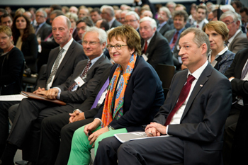 Brigitte Zypries beim Wirtschaftsempfang der SPD-Bundestagsfraktion am 6.10.2014 (Foto: Andreas Amann)